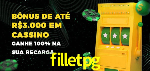 filletpg melhor bônus de depósito